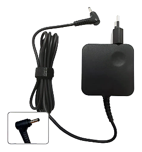 Fonte Carregador Notebook Compatível Lenovo 20V 2.25A (Ponta Fina)