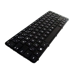 Teclado Compatível Notebook HP 14-r000 14-050br 14-r051br 14-r0 G1 240 G3 245 G3 CQ14 TPN-Q129 746019-201