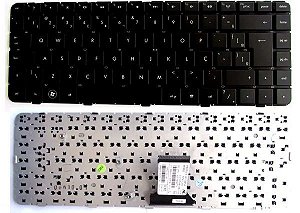 Teclado Hp Dv5-2000 Dm4 Series Com Ç Sem Frame