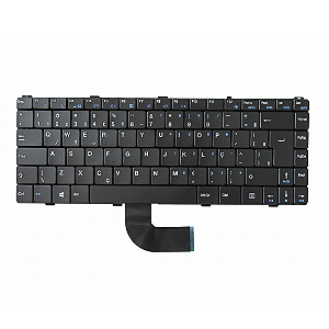 Teclado Notebook Ibyte Fly Active 5 6 7 V092302ak1 Pk130cf3a44 Sg-37400-40a Brasint BL10