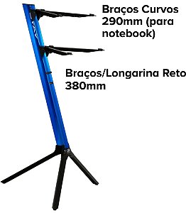 Suporte para Teclados/Periféricos Stay Slim 1100/02 - Cor Azul