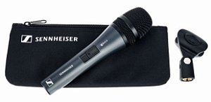 Microfone Dinâmico Super Cardióide Sennheiser E845S (com chave on/off)