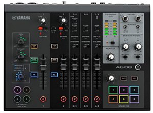 AG08 YAMAHA Mesa Interface Podcasts Streaming Original garantia 1 ano