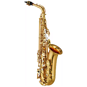YAS280 Saxofone Alto Yamaha Dourado Novo Lacrado Original Garantia 1 ano