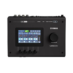 URX44V Yamaha Interface de Áudio com HDMI Preta Nova Lacrada Garantia 1 ano com Curso Cubase AI