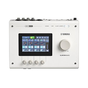 URX44V Yamaha Interface de Áudio com HDMI Branca Nova Lacrada Garantia 1 ano com Curso Cubase AI