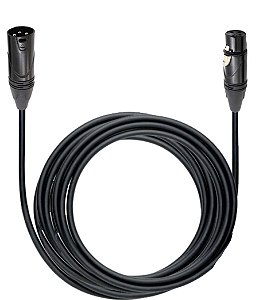 CABO DE MICROFONE XLR FÊMEA x XLR MACHO - BALANCEADO 10 METROS