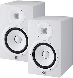 HS8 YAMAHA (Par) 110V  Monitores de Referencia Brancos originais, garantia 1 ano, novos, lacrados