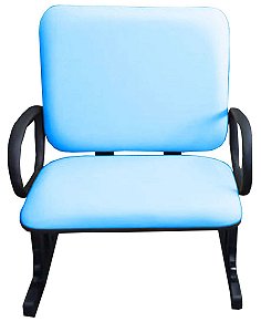 Cadeira para Escritório para Obesos até 250kg Azul
