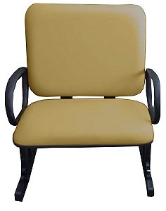Cadeira para Escritório para Obesos até 250kg Amarelo