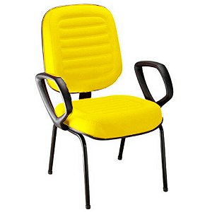 Cadeira para Auditório e Salas de Convenções Diretor Gomada Linha Blenda Amarelo