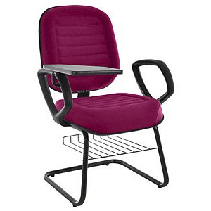 Cadeira Escolar Universitária com prancheta para Escolas e Faculdades Linha Blenda Rosa
