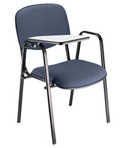 Cadeira  Escolar Universitária para Auditórios Linha Hotel Azul