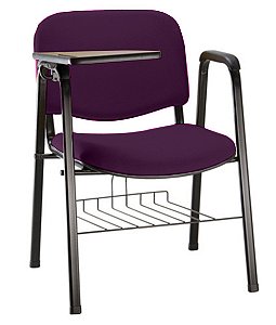 Cadeira Escolar Universitária para Auditórios Linha Hotel Roxo