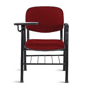 Cadeira Escolar Universitária para Auditórios Linha Hotel Vermelho