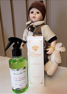 Sachê perfumado e água perfumada para tecidos