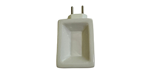 Aromatizador Elétrico de Porcelana com Botão Liga/Desliga Preciosa Aroma e Arte