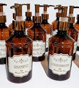 Frasco para Shampoo, Condicionador, Sabonete Líquido ou Álcool em Gel