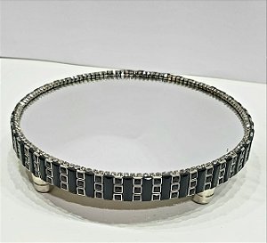 Bandeja Espelhada Redonda