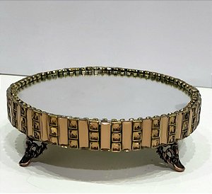 Bandeja Espelhada Redonda