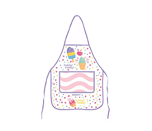 AVENTAL PLASTICO INFANTIL LEONORA