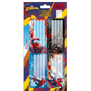 ETIQUETA ADESIVA PERSONAGENS COM 8 ETIQUETAS TILIBRA