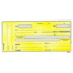 BLOCO NOTA PROMISSORIA C/50FLS