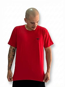 Camiseta Básica Vermelha Lampada