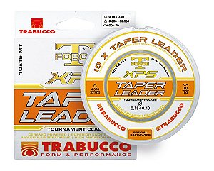 ARRANQUE CÔNICO T-FORCE XPS TAPER LEADER TRABUCCO 0,20MM - 0,50MM