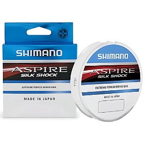 Linha Shimano Aspire 0,125mm Silk Shock 150m