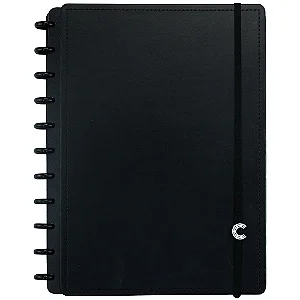 CADERNO BLACK MÉDIO - CADERNO INTELIGENTE