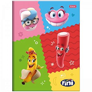CADERNO BROCHURA 1/4 FINI 80 FOLHAS