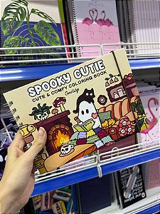 LIVRO DE COLORIR SPOOKY CUTE