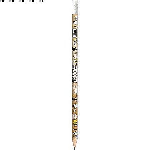 LAPIS PRETO COM BORRACHA SNOOPY - TILIBRA