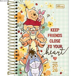 AGENDA ESPIRAL POOH M5 - TILIBRA