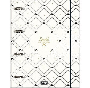 CADERNO ARGOLADO CARTONADO UNIVERSITÁRIO WEST VILLAGE - TILIBRA