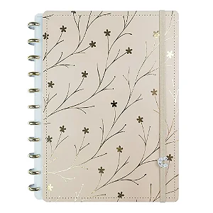 CADERNO MISS FLORAL BY GIULIA BENITE A5 - CADERNO INTELIGENTE