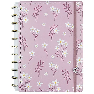 CADERNO PINK BLOSSOM BY SOF A5 - CADERNO INTELIGENTE