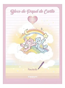 BLOCO DE PAPEL CARTA URSINHOS CARINHOSOS 48 FOLHAS - ANIMATIVA
