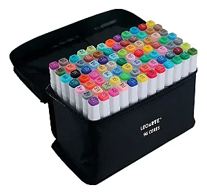 MARCADOR DUAL ARTISTICO 96 CORES -  LEONORA