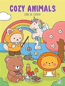 LIVRO DE COLORIR COZY ANIMALS