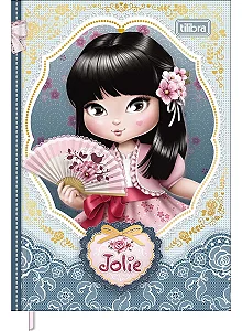 CADERNO BROCURA COLEGIAL JOLIE 80 FOLHAS - TILIBRA