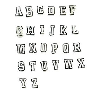 APLIQUE ACESSORIO BORRACHA OBBITZ ALFABETO - OBI