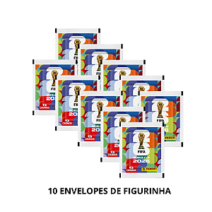 KIT 4 - 10 ENVELOPES DE FIGURINHAS