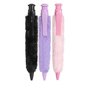 CANETA ESFEROGRÁFICA INFINITY PLUSH 1.0MM - BRW