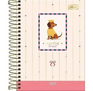 AGENDA ESPIRAL  BROWNIE M3 - TILIBRA