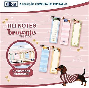 TILI NOTES BROWNIE 66X25MM - TILIBRA