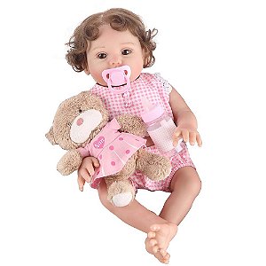 Boneca Bebê Reborn Laura Baby Carina em Promoção na Americanas