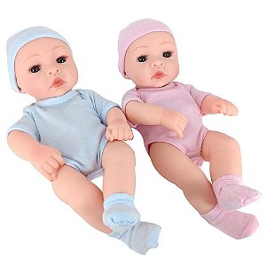 Boneca Bebê Reborn Laura - Baby Bryan com Acessórios Brinquedos Bambalalão  Brinquedos Educativos