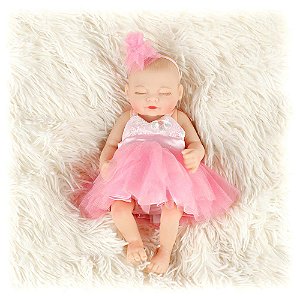 Boneca Articulada e Acessórios - Bebê Reborn - Laura Baby Adam - Shiny Toys